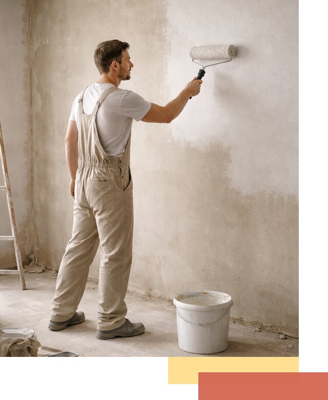 Грунтовка стен под отделку в Красном Сулине профессиональным раствором