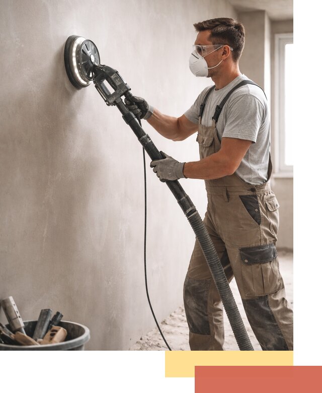 Профессиональная шлифовка стен в Красном Сулине быстро и качественно