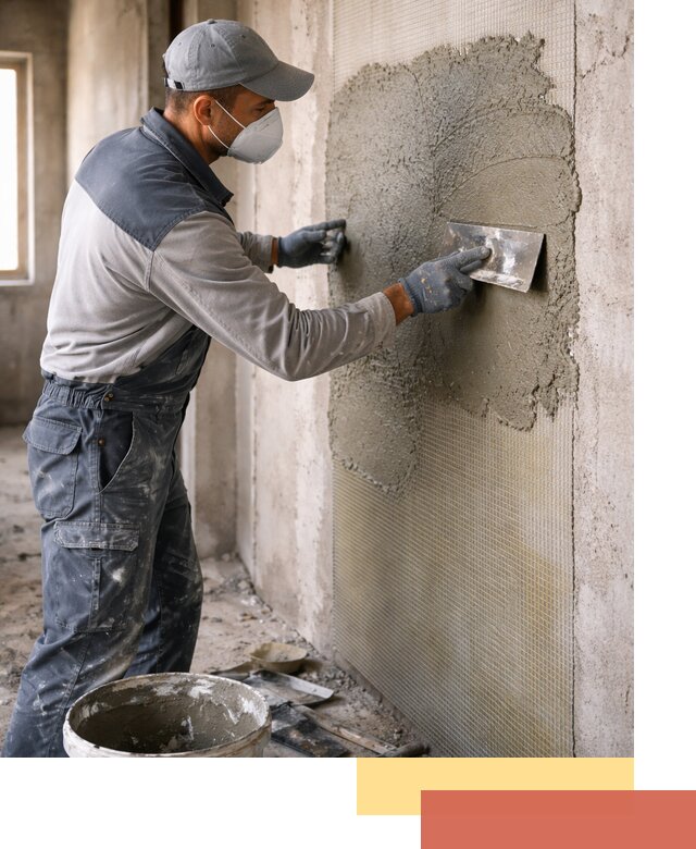 Штукатурка стен по сетке в Красном Сулине под ключ качественно и быстро