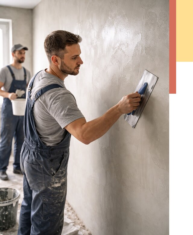 Глянцевание штукатурки стен в Красном Сулине от 7655 руб. — услуги и затирка | ОТДЕЛОЧНИК-Крл