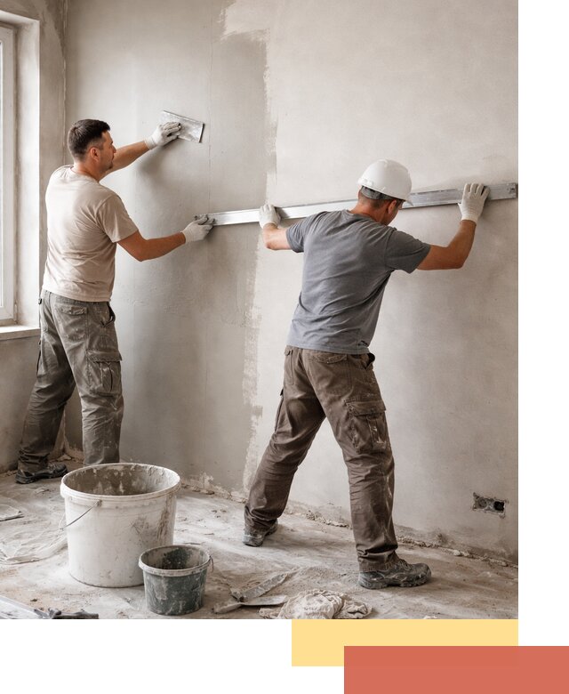 Штукатурка стен под покраску в Красном Сулине качественно и быстро