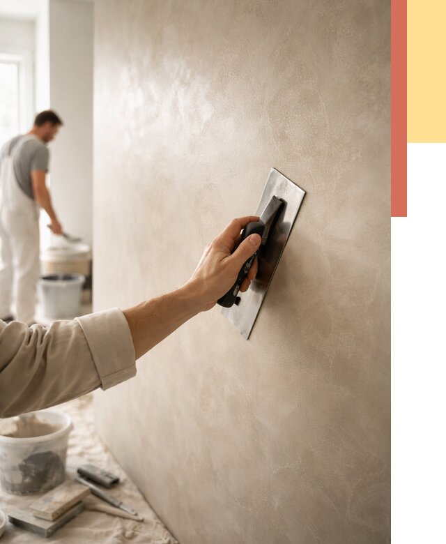 Венецианская штукатурка в Красном Сулине от 3572 руб/м² — нанесение стен под ключ | ОТДЕЛОЧНИК-Крл