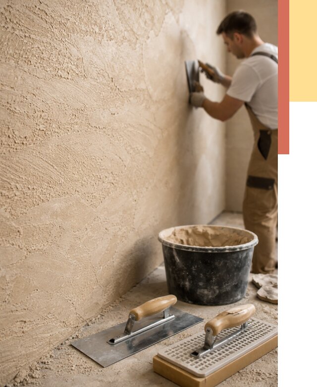 Декоративная штукатурка травертин в Красном Сулине от 1837 руб/м2 — качественно и недорого | ОТДЕЛОЧНИК-Крл