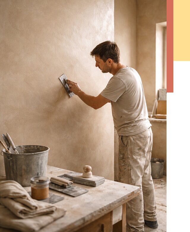 Марокканская штукатурка таделакт в Красном Сулине под ключ от 4287 руб. | ОТДЕЛОЧНИК-Крл