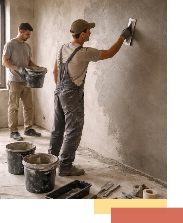 Нанесение микроцемента на стены в Красном Сулине качественно и быстро