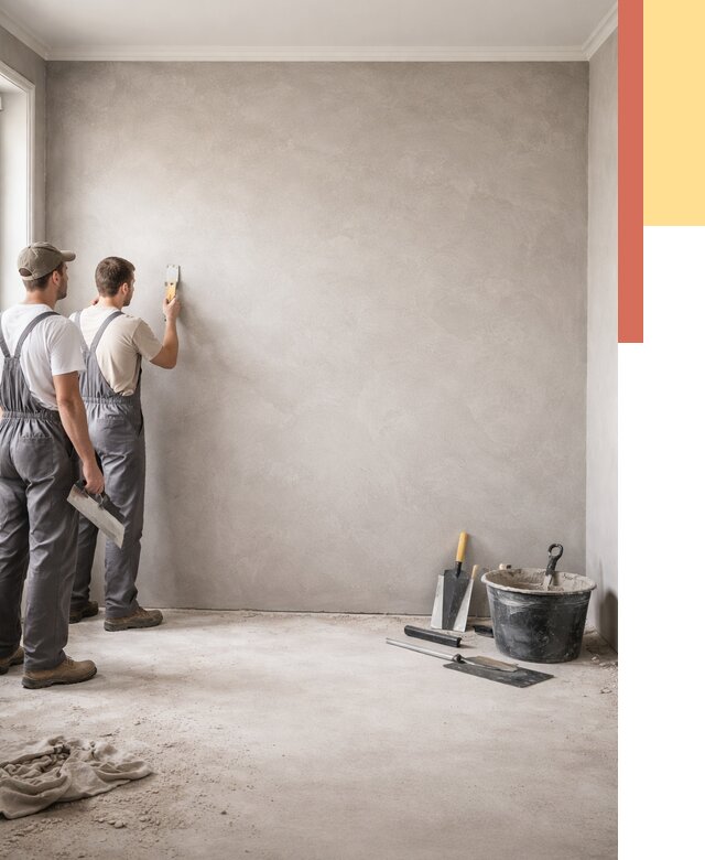 Микробетон на стены в Красном Сулине от 1276 руб. — нанесение и отделка | ОТДЕЛОЧНИК-Крл