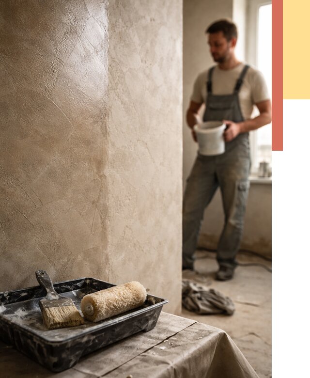 Нанесение воска на штукатурку в Красном Сулине от 3572 руб. | Услуги ОТДЕЛОЧНИК-Крл