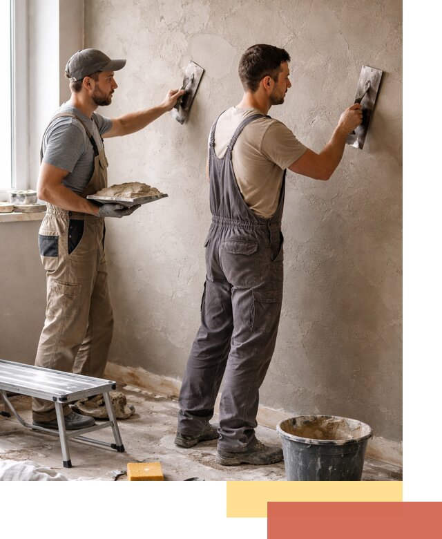 Ремонт декоративной штукатурки и восстановление фактуры в Красном Сулине