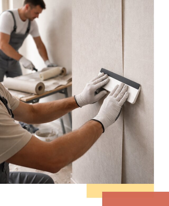 Поклейка обоев под покраску в Красном Сулине профессионально и быстро