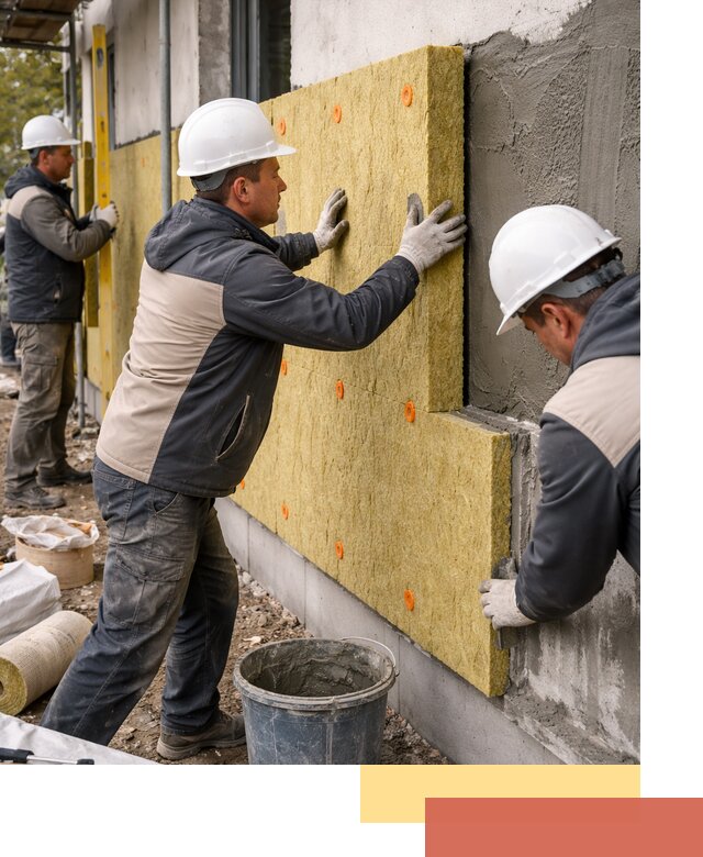 Утепление стен минватой в Красном Сулине — тепло и звукоизоляция