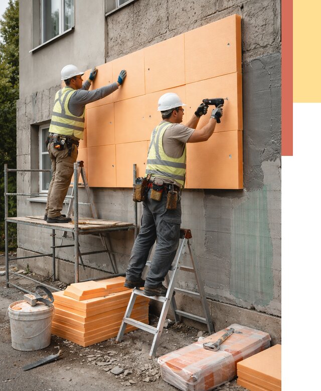 Утепление стен пеноплексом в Красном Сулине от 1888 руб./м2 — быстро и недорого | ОТДЕЛОЧНИК-Крл