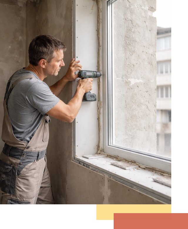 Монтаж гипсокартонных откосов в Красном Сулине под ключ