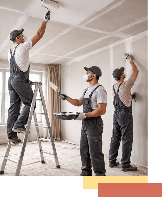 Покраска потолка из гипсокартона в Красном Сулине качественно и недорого