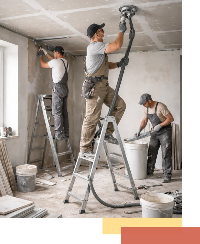 Ремонт потолка из гипсокартона в Красном Сулине: быстрый и качественный монтаж