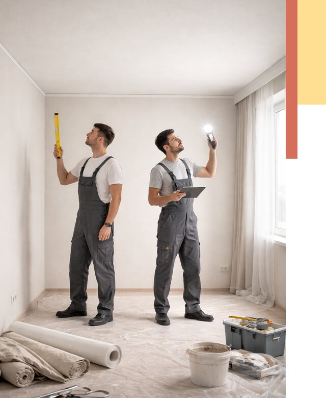 Отделка потолка в Красном Сулине недорого от 765 руб/м2 | Услуги ОТДЕЛОЧНИК-Крл