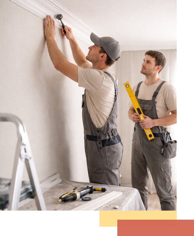 Монтаж потолочного плинтуса в Красном Сулине качественно и быстро